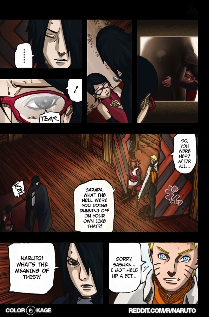 Naruto Gaiden: The Seventh Hokage Chapter 5.1 page 6 - Chapter 5.1 : The World To Come (Full Color Version)
