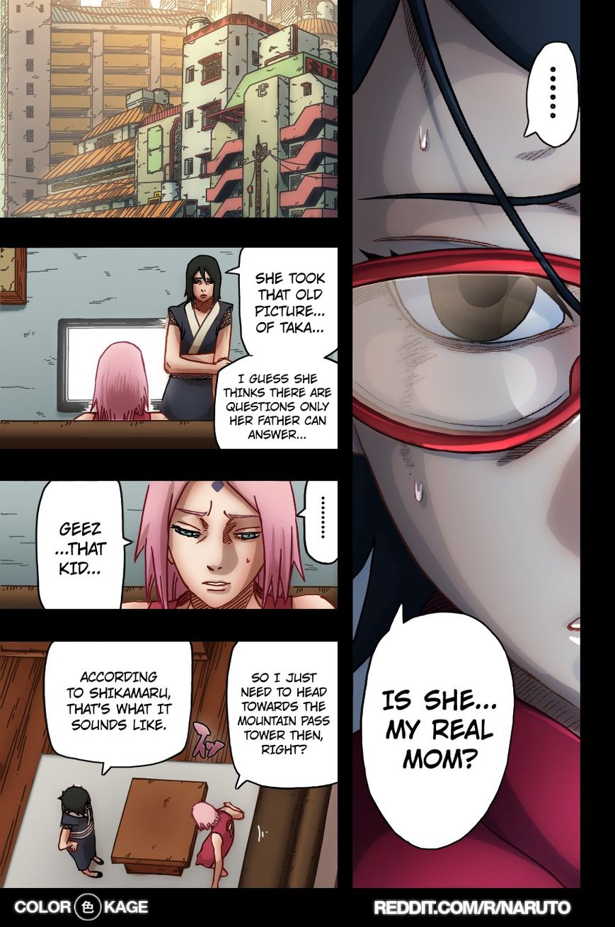 Naruto Gaiden: The Seventh Hokage Chapter 5.1 page 8 - Chapter 5.1 : The World To Come (Full Color Version)