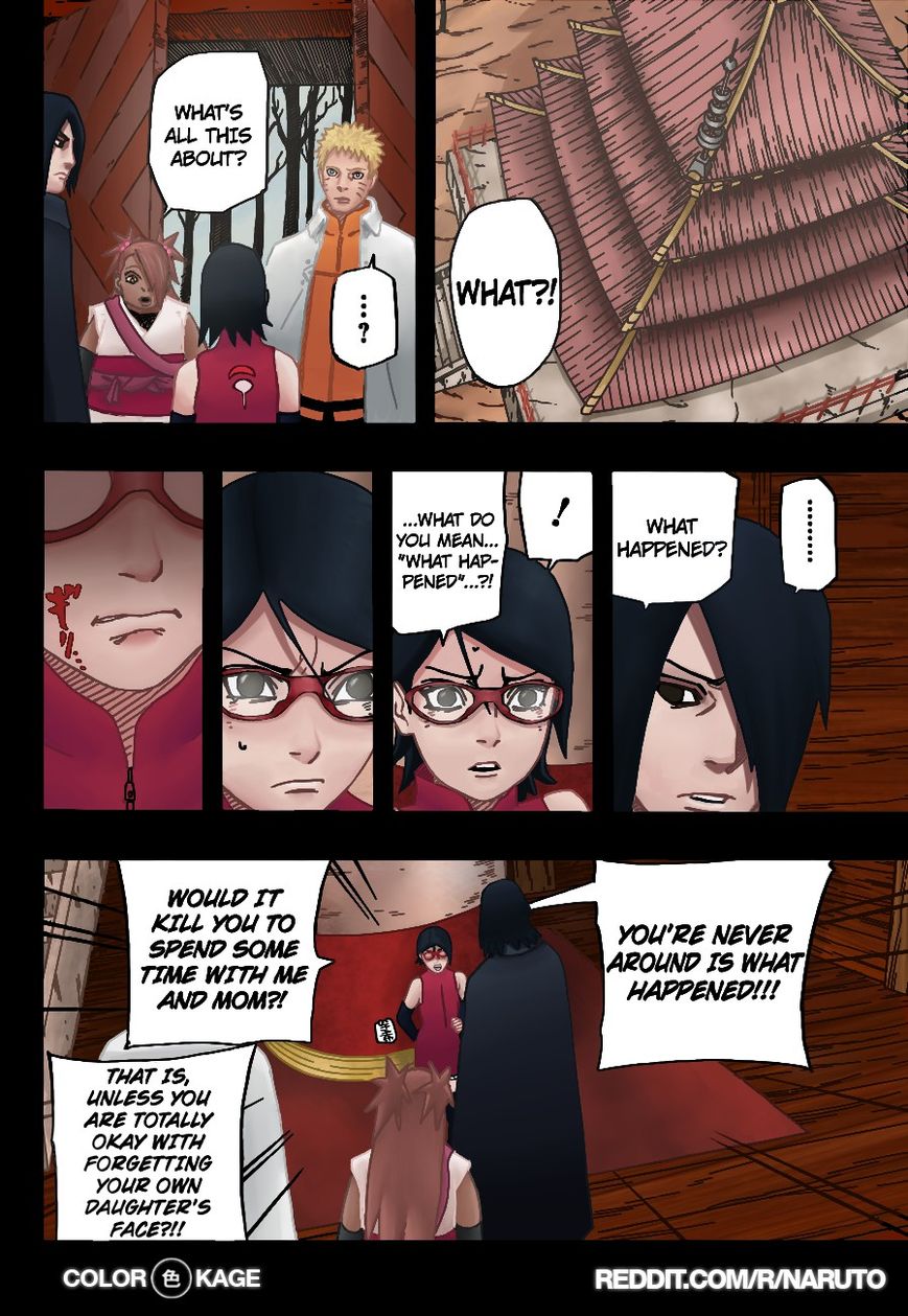 Naruto Gaiden: The Seventh Hokage Chapter 5.1 page 9 - Chapter 5.1 : The World To Come (Full Color Version)