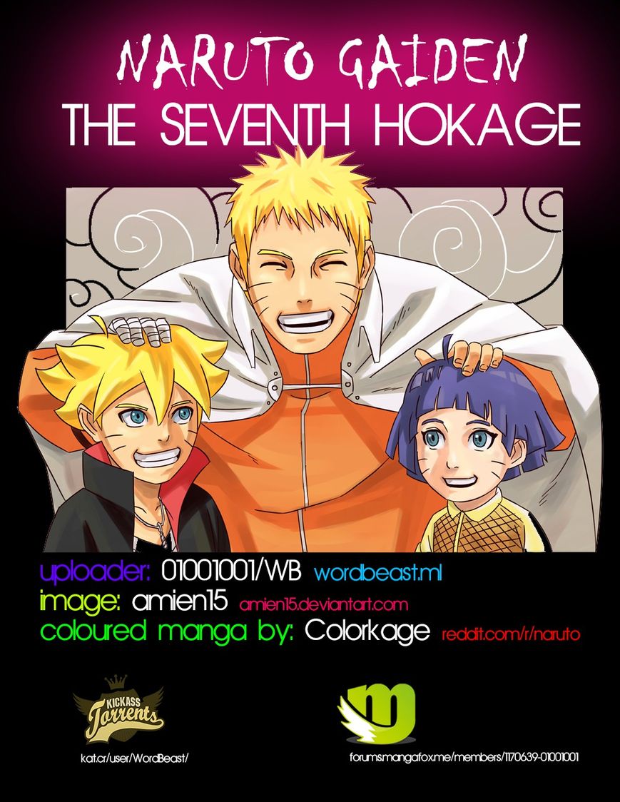 Naruto Gaiden: The Seventh Hokage Chapter 6.1 page 1 - Chapter 6.1 : Unevolving Species(Full Color Version)