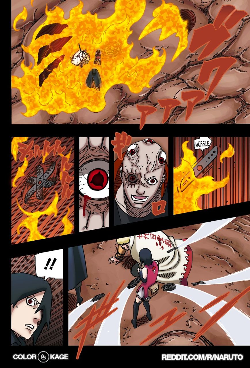 Naruto Gaiden: The Seventh Hokage Chapter 6.1 page 11 - Chapter 6.1 : Unevolving Species(Full Color Version)