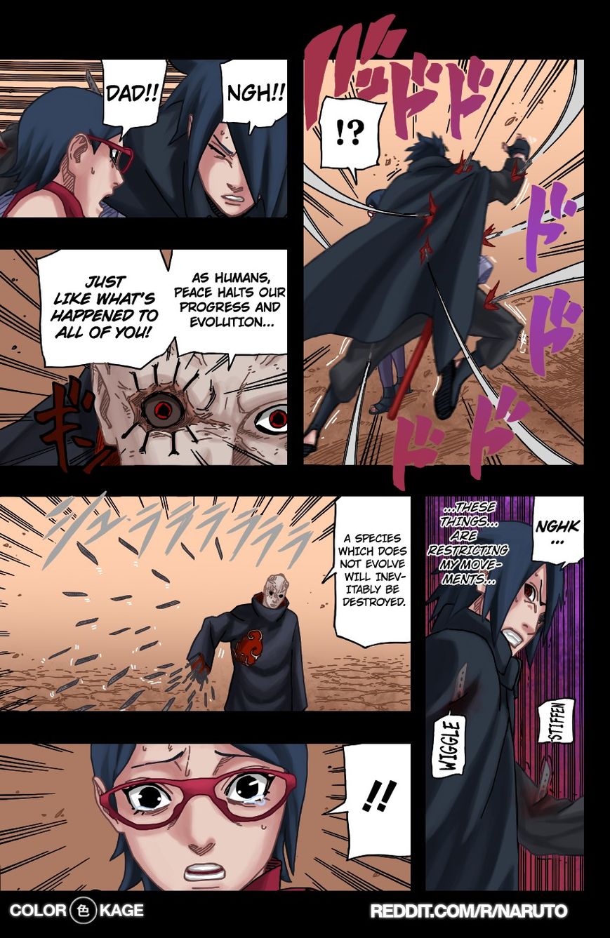 Naruto Gaiden: The Seventh Hokage Chapter 6.1 page 12 - Chapter 6.1 : Unevolving Species(Full Color Version)