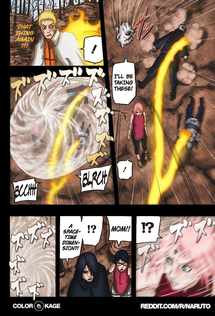 Naruto Gaiden: The Seventh Hokage Chapter 6.1 page 17 - Chapter 6.1 : Unevolving Species(Full Color Version)