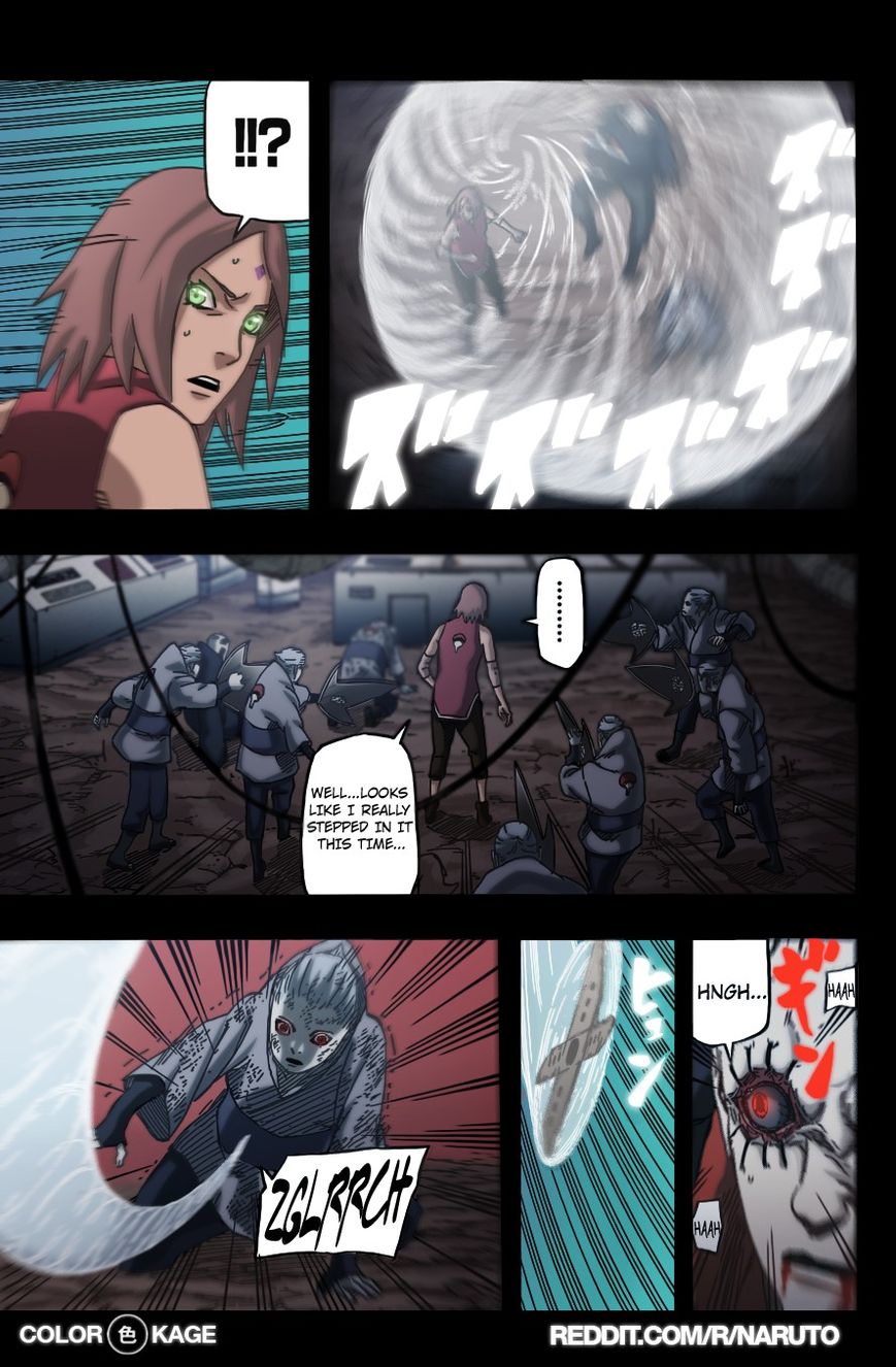 Naruto Gaiden: The Seventh Hokage Chapter 6.1 page 18 - Chapter 6.1 : Unevolving Species(Full Color Version)
