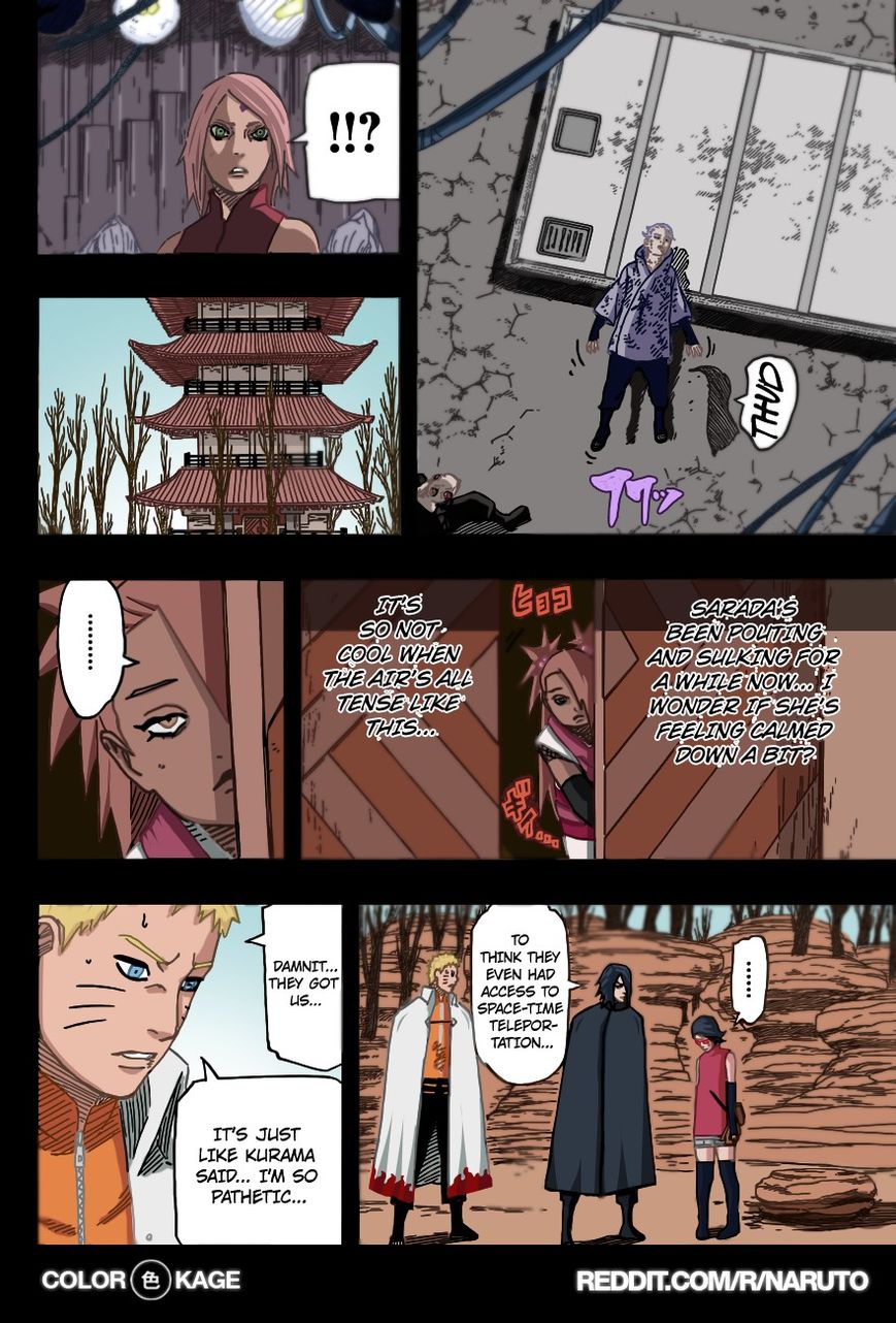Naruto Gaiden: The Seventh Hokage Chapter 6.1 page 19 - Chapter 6.1 : Unevolving Species(Full Color Version)