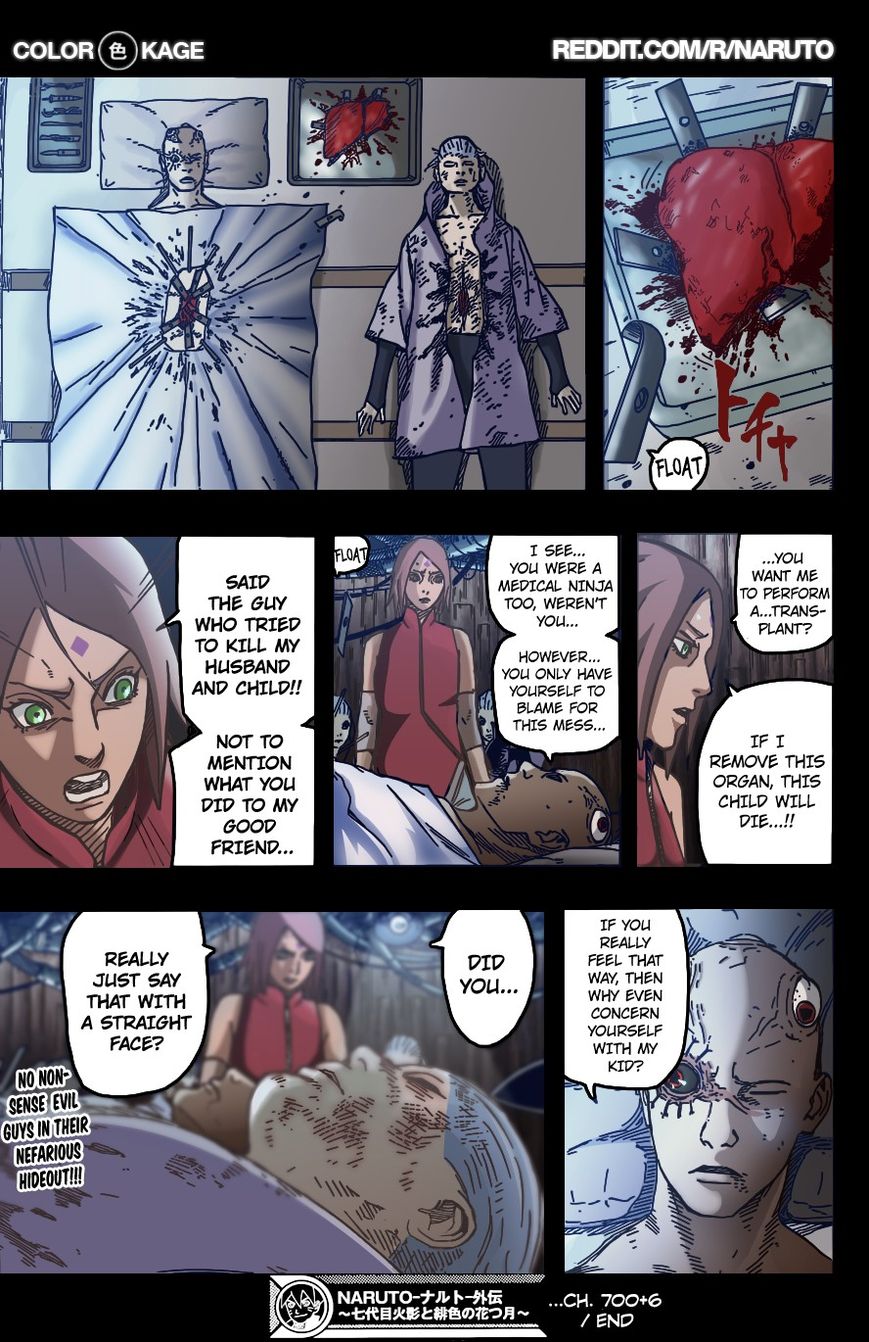 Naruto Gaiden: The Seventh Hokage Chapter 6.1 page 20 - Chapter 6.1 : Unevolving Species(Full Color Version)