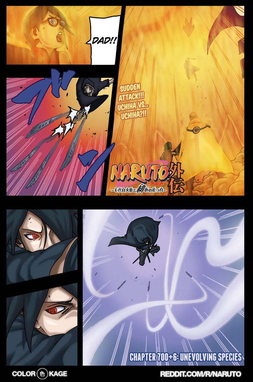 Naruto Gaiden: The Seventh Hokage Chapter 6.1 page 3 - Chapter 6.1 : Unevolving Species(Full Color Version)