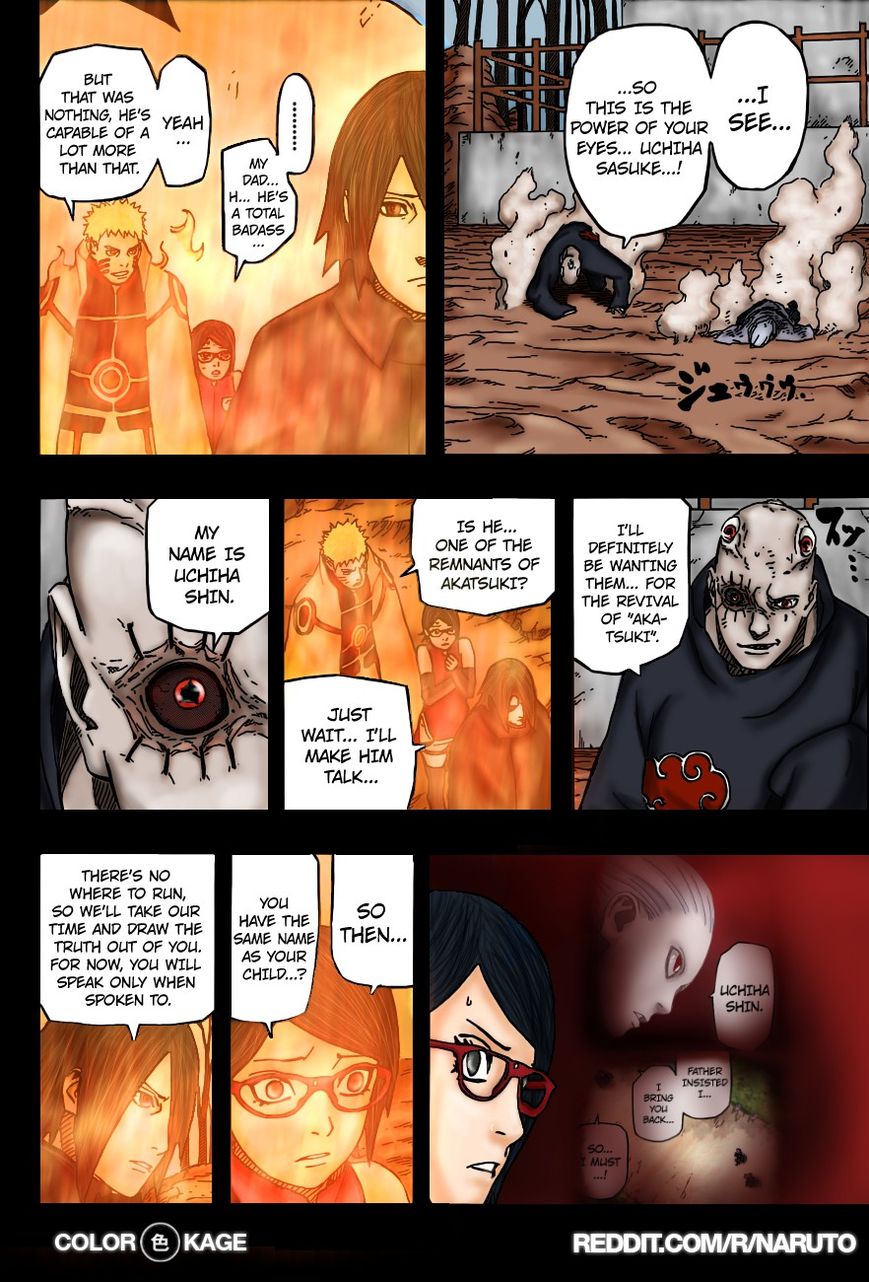 Naruto Gaiden: The Seventh Hokage Chapter 6.1 page 7 - Chapter 6.1 : Unevolving Species(Full Color Version)