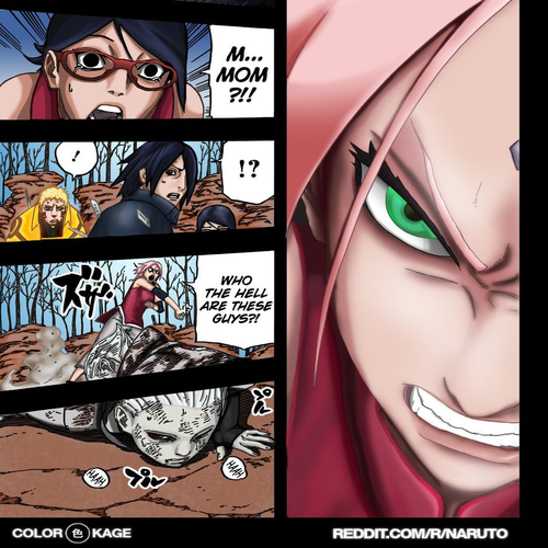 Naruto Gaiden: The Seventh Hokage Chapter 6.1 : Unevolving Species(Full Color Version) cover
