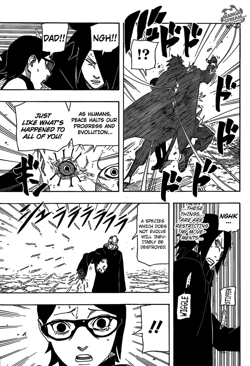 Naruto Gaiden: The Seventh Hokage Chapter 6 page 14 - Chapter 6 : Unevolving Species
