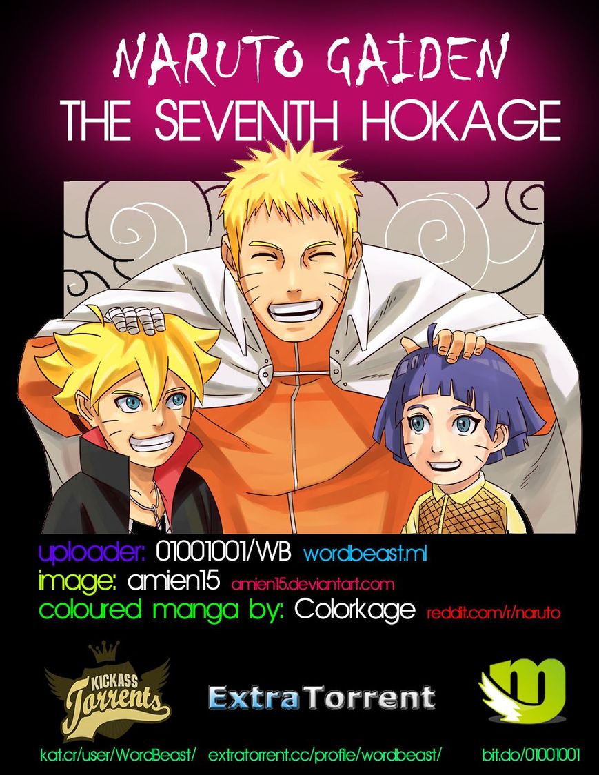 Naruto Gaiden: The Seventh Hokage Chapter 7.1 page 1 - Chapter 7.1 : Genetic Slaves(Full Color Version)