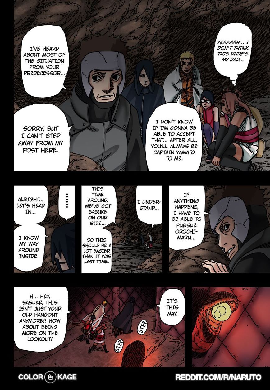 Naruto Gaiden: The Seventh Hokage Chapter 7.1 page 10 - Chapter 7.1 : Genetic Slaves(Full Color Version)