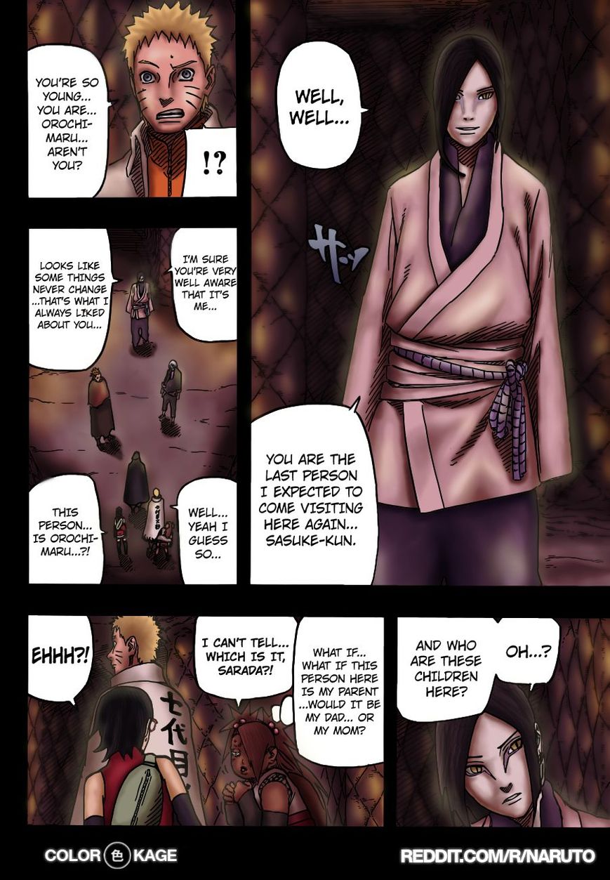 Naruto Gaiden: The Seventh Hokage Chapter 7.1 page 12 - Chapter 7.1 : Genetic Slaves(Full Color Version)