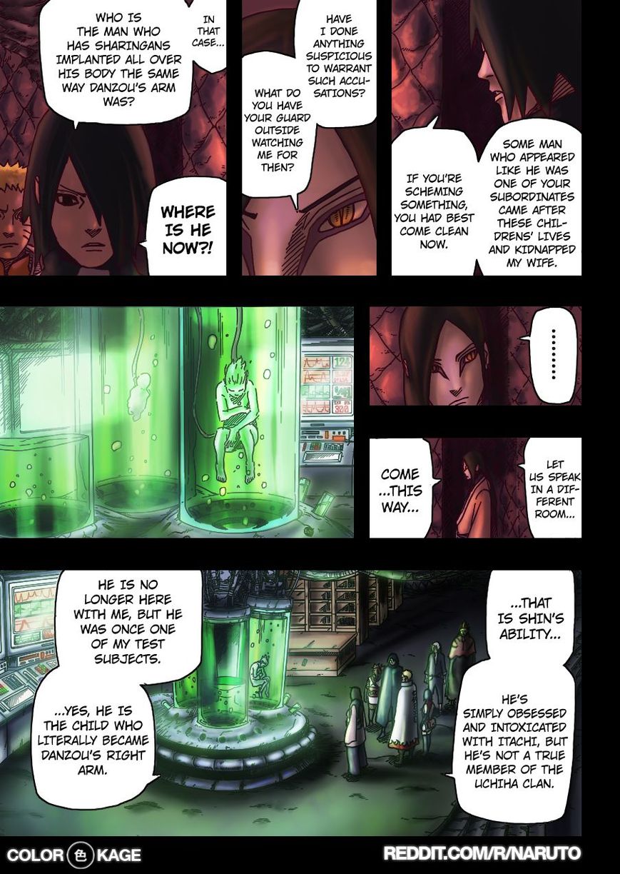 Naruto Gaiden: The Seventh Hokage Chapter 7.1 page 13 - Chapter 7.1 : Genetic Slaves(Full Color Version)