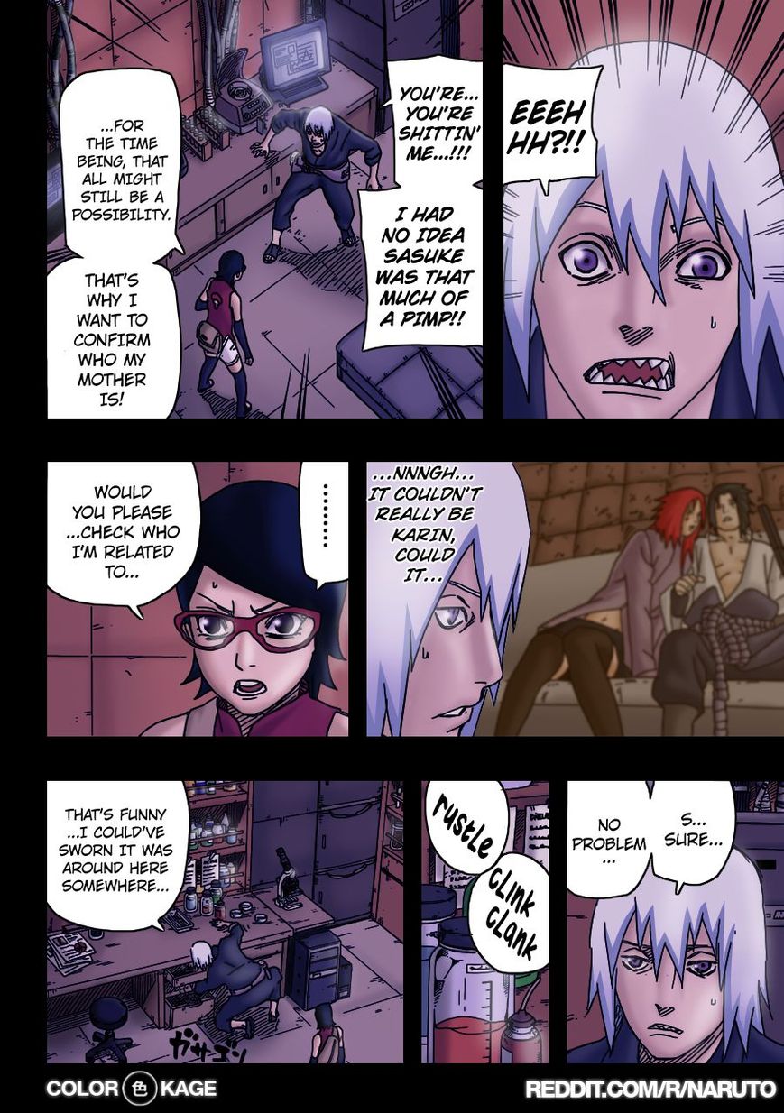 Naruto Gaiden: The Seventh Hokage Chapter 7.1 page 18 - Chapter 7.1 : Genetic Slaves(Full Color Version)