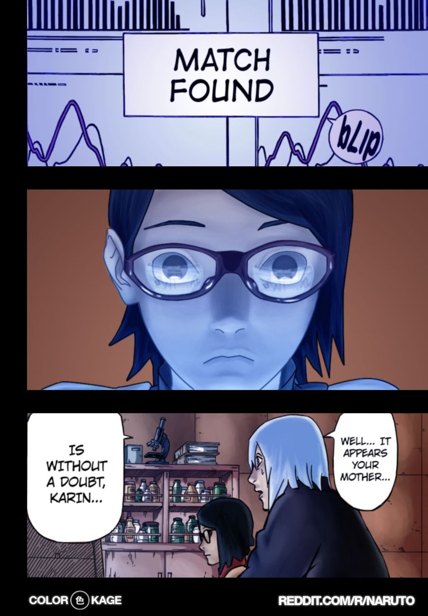 Naruto Gaiden: The Seventh Hokage Chapter 7.1 page 20 - Chapter 7.1 : Genetic Slaves(Full Color Version)
