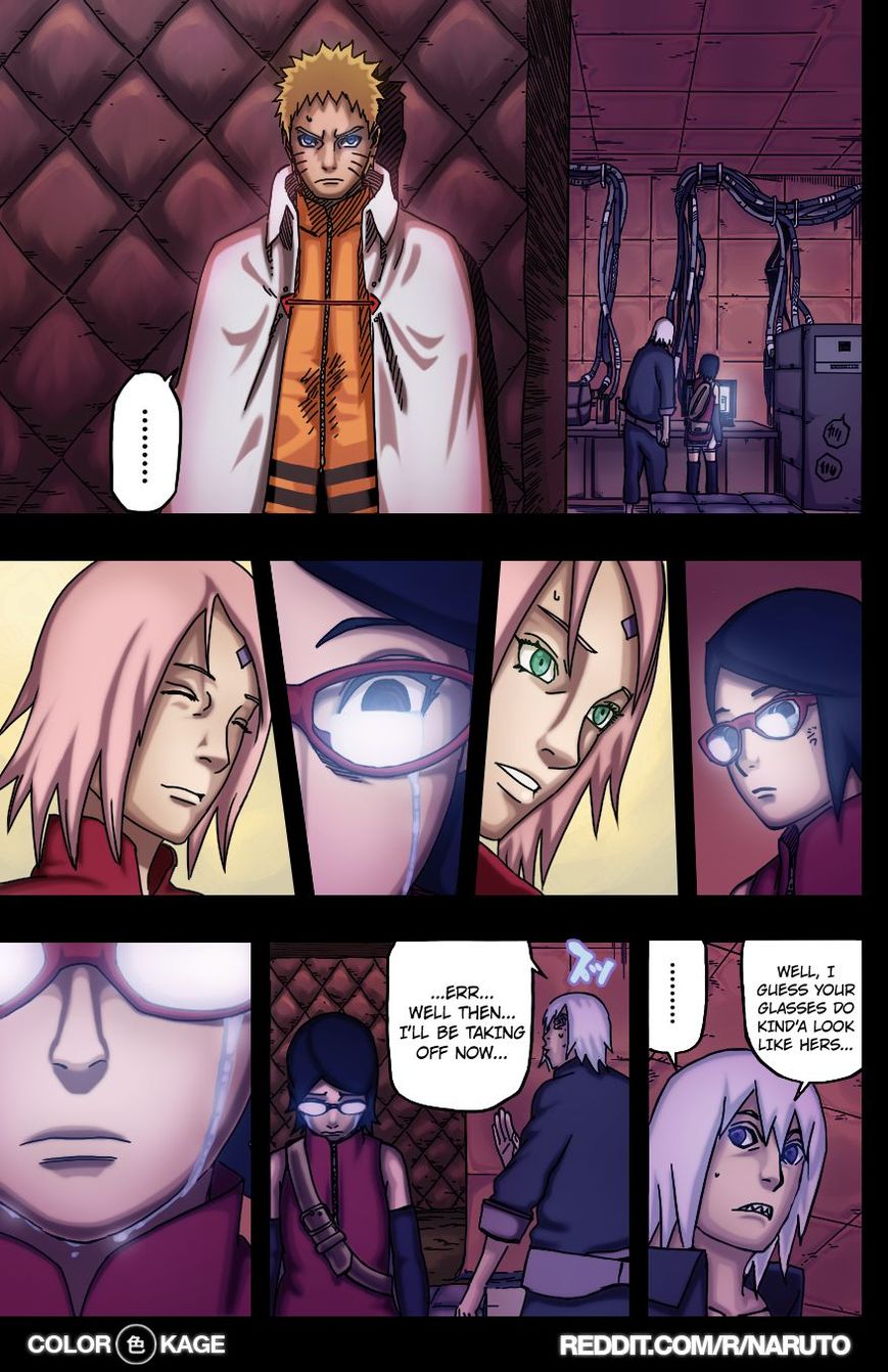 Naruto Gaiden: The Seventh Hokage Chapter 7.1 page 21 - Chapter 7.1 : Genetic Slaves(Full Color Version)