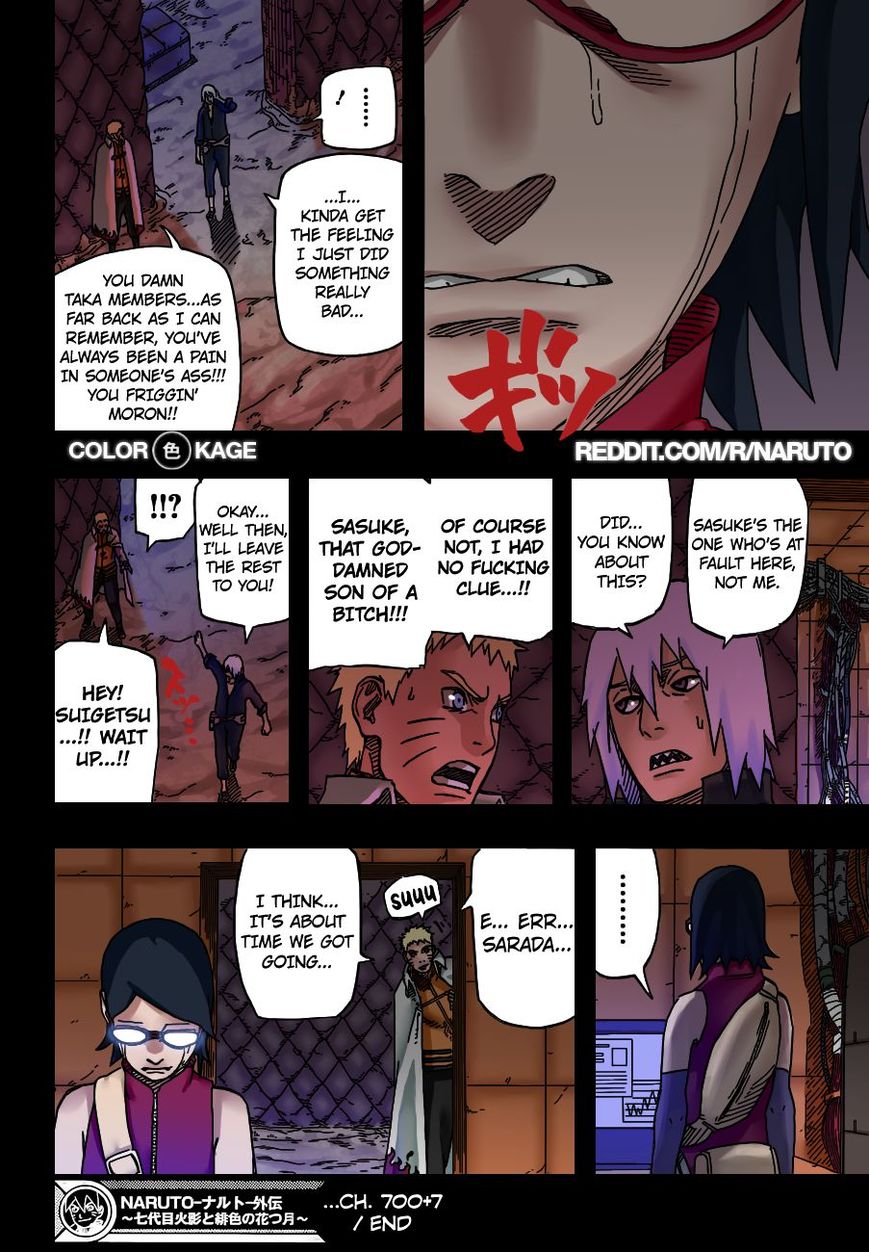 Naruto Gaiden: The Seventh Hokage Chapter 7.1 page 22 - Chapter 7.1 : Genetic Slaves(Full Color Version)