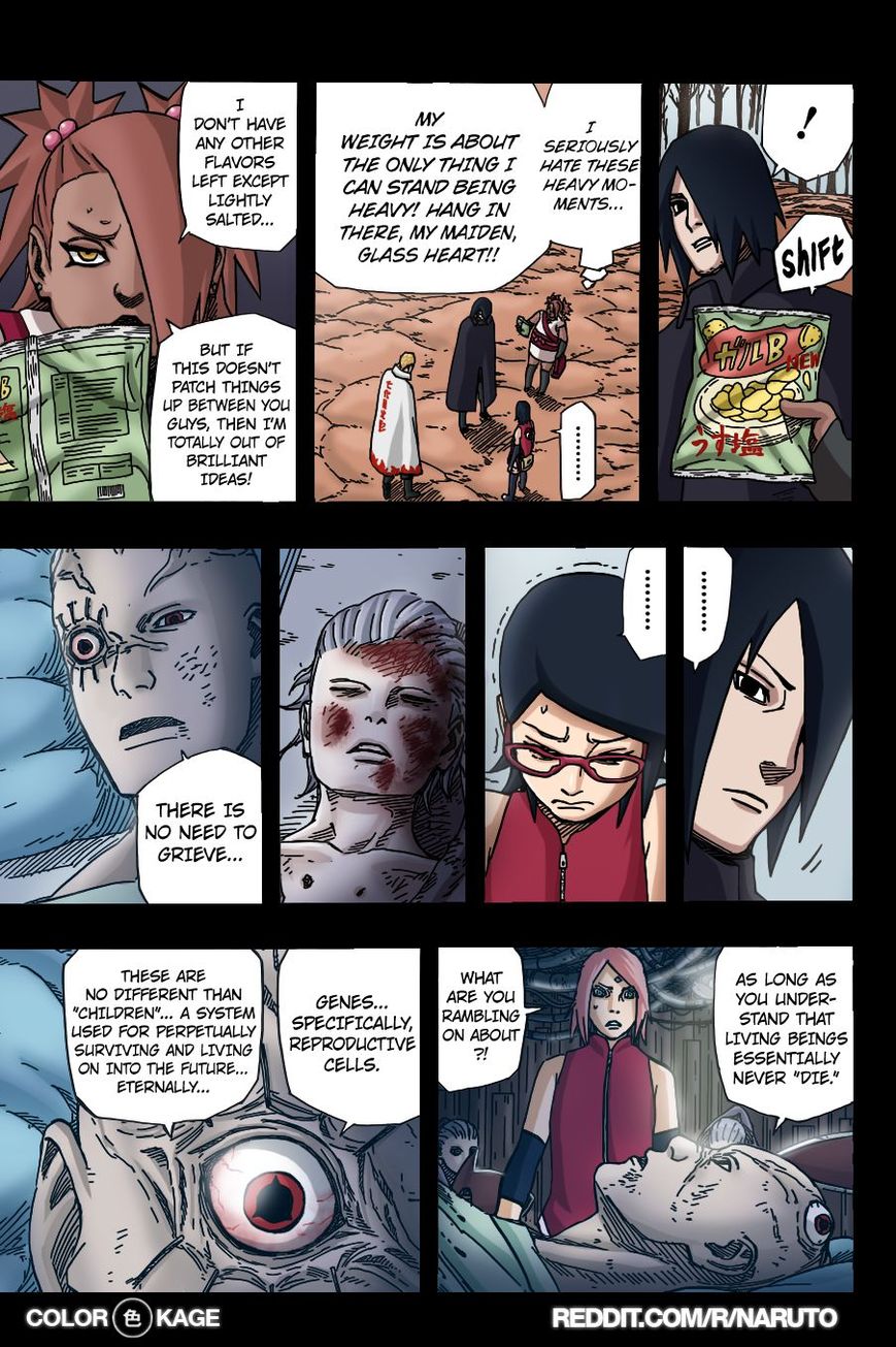 Naruto Gaiden: The Seventh Hokage Chapter 7.1 page 7 - Chapter 7.1 : Genetic Slaves(Full Color Version)