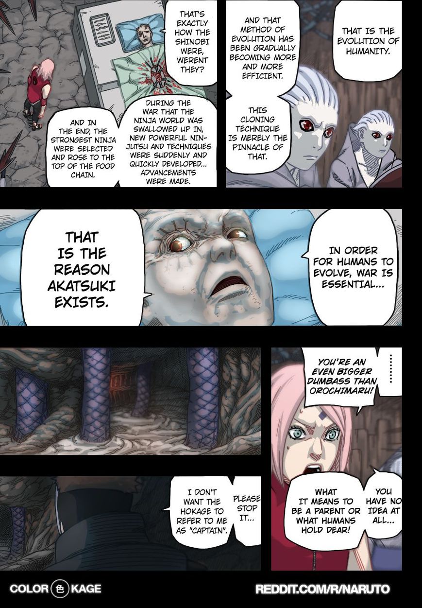Naruto Gaiden: The Seventh Hokage Chapter 7.1 page 9 - Chapter 7.1 : Genetic Slaves(Full Color Version)