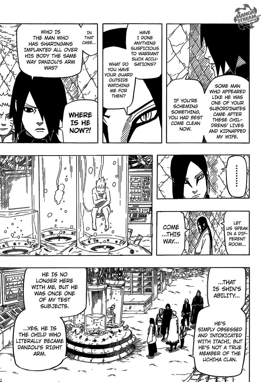 Naruto Gaiden: The Seventh Hokage Chapter 7 page 13 - Chapter 7 : Genetic Slaves