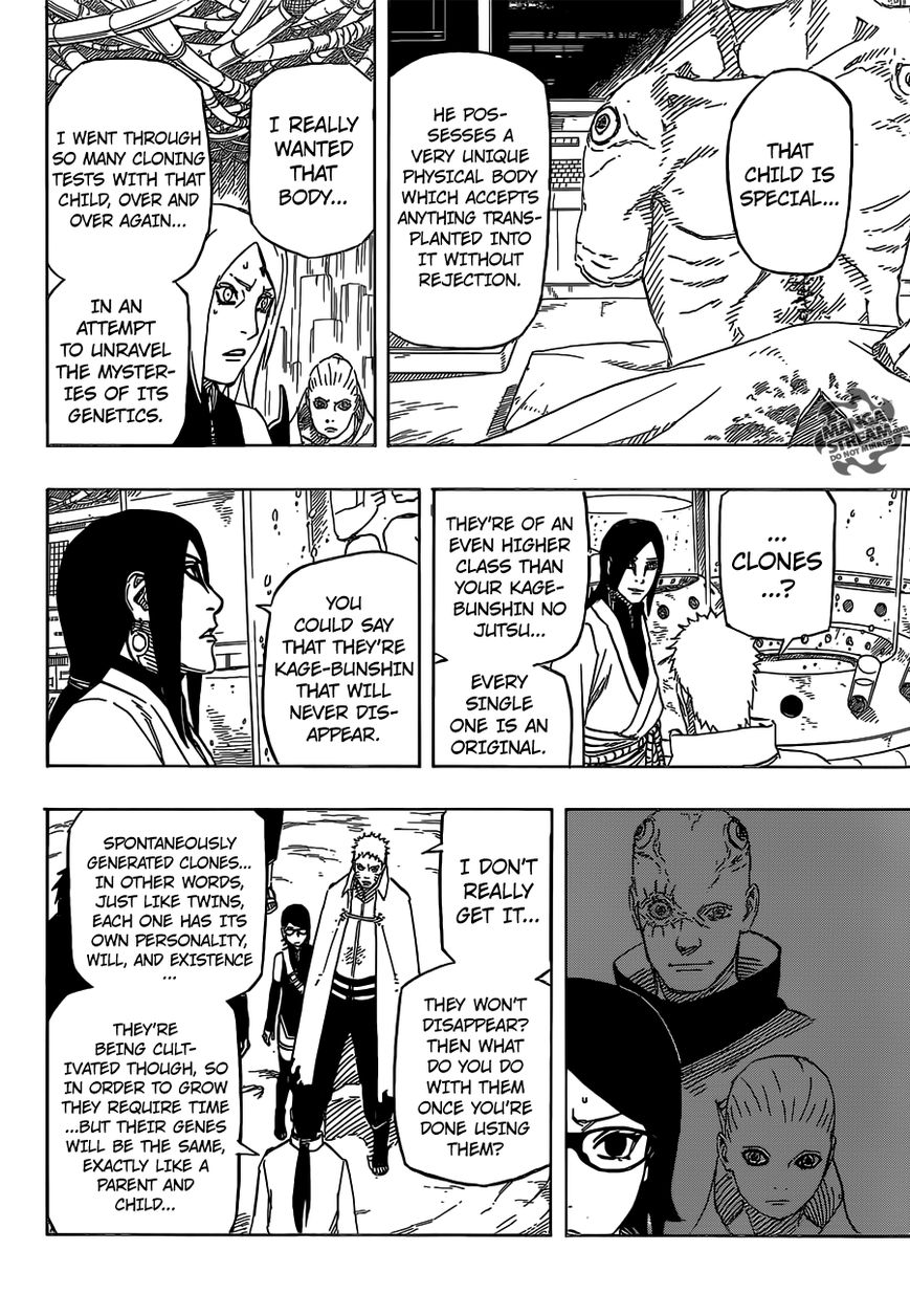 Naruto Gaiden: The Seventh Hokage Chapter 7 page 14 - Chapter 7 : Genetic Slaves