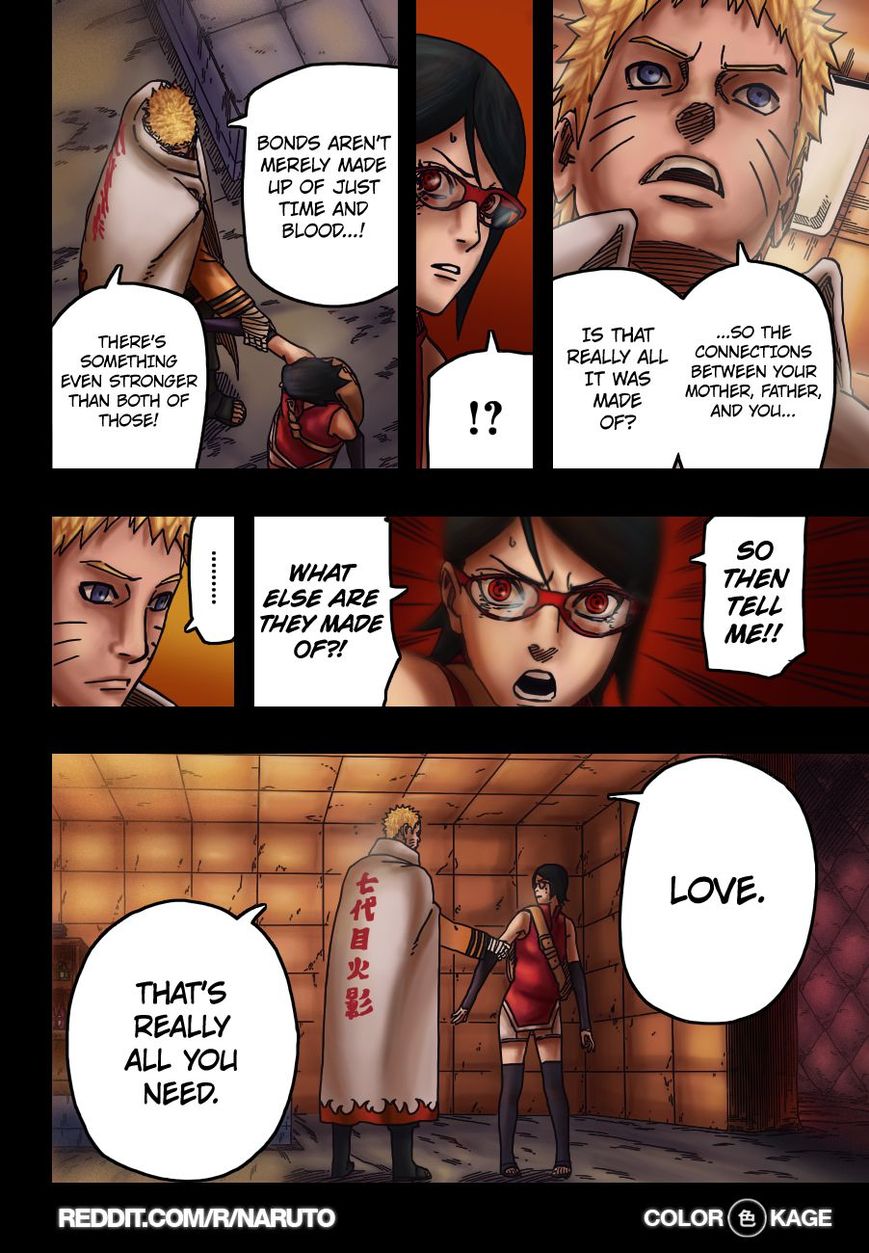 Naruto Gaiden: The Seventh Hokage Chapter 8.1 page 10 - Chapter 8.1 : The Real Thing (Full Color Version)
