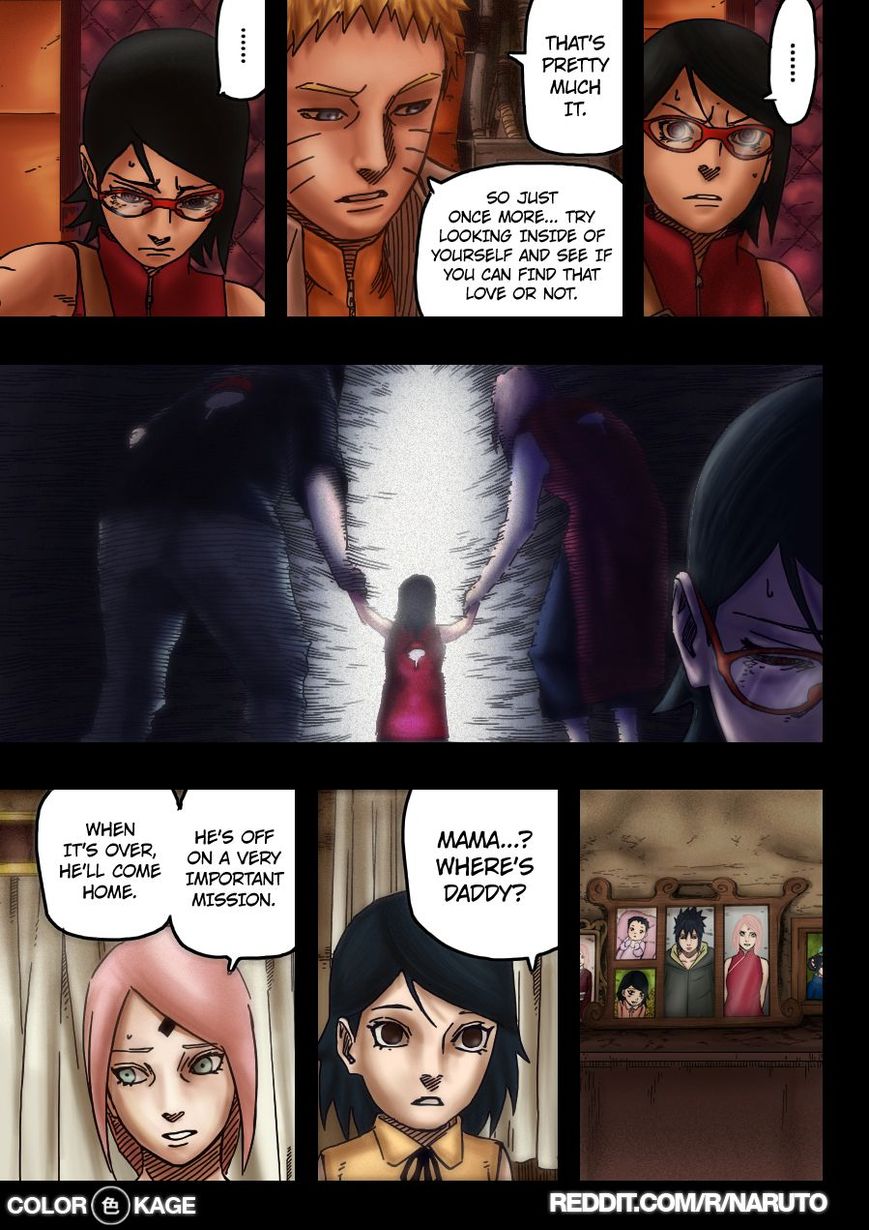 Naruto Gaiden: The Seventh Hokage Chapter 8.1 page 11 - Chapter 8.1 : The Real Thing (Full Color Version)