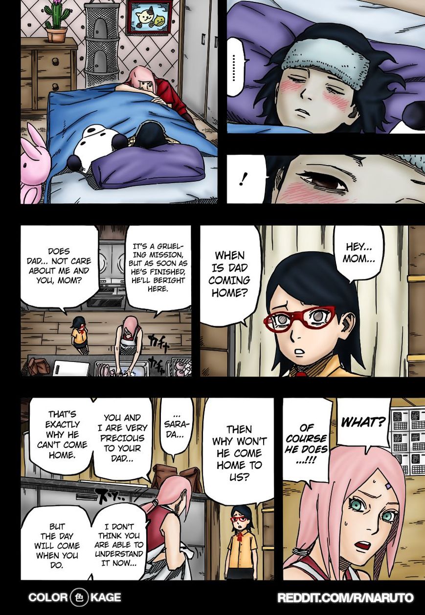 Naruto Gaiden: The Seventh Hokage Chapter 8.1 page 12 - Chapter 8.1 : The Real Thing (Full Color Version)