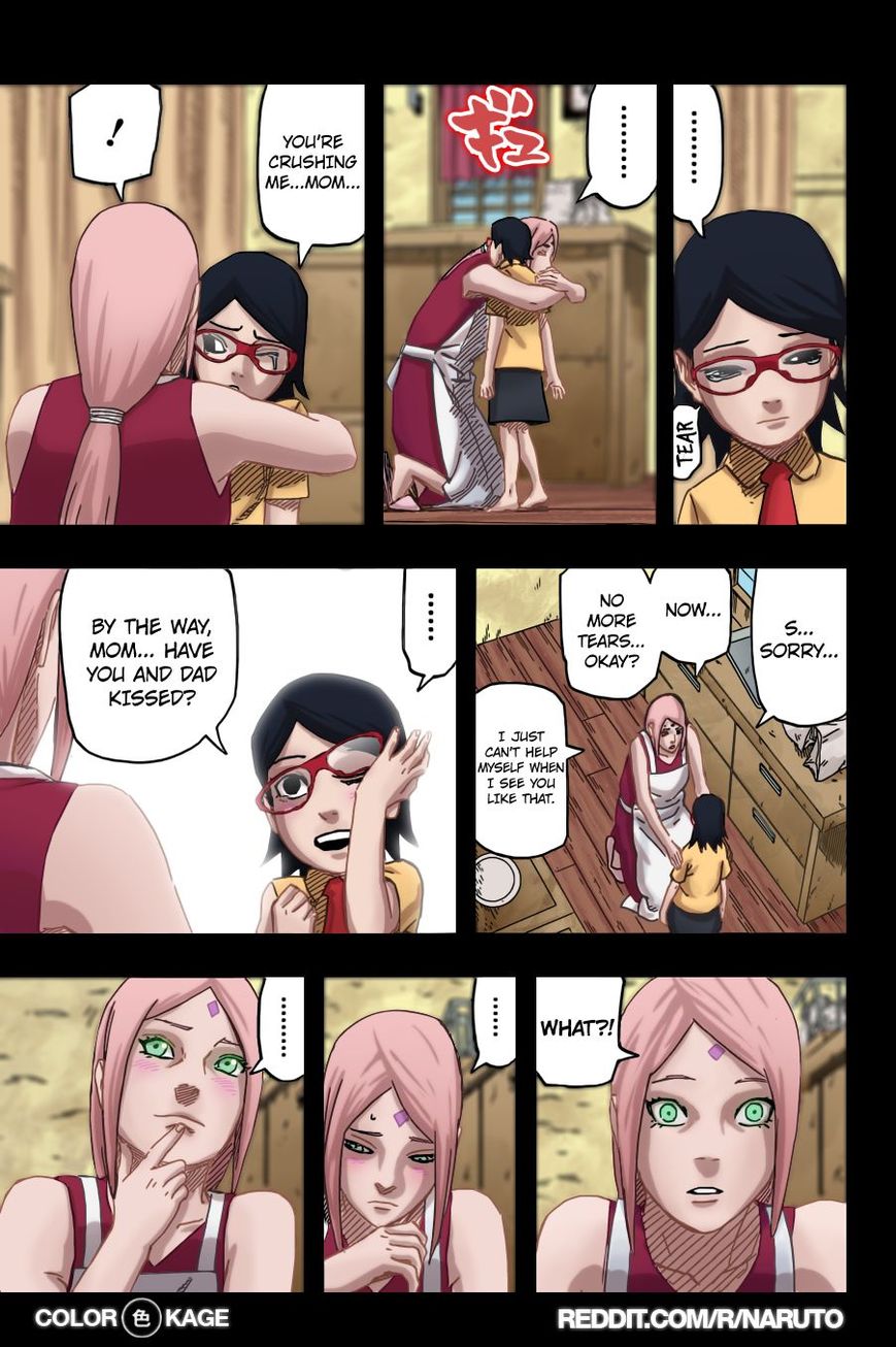 Naruto Gaiden: The Seventh Hokage Chapter 8.1 page 13 - Chapter 8.1 : The Real Thing (Full Color Version)