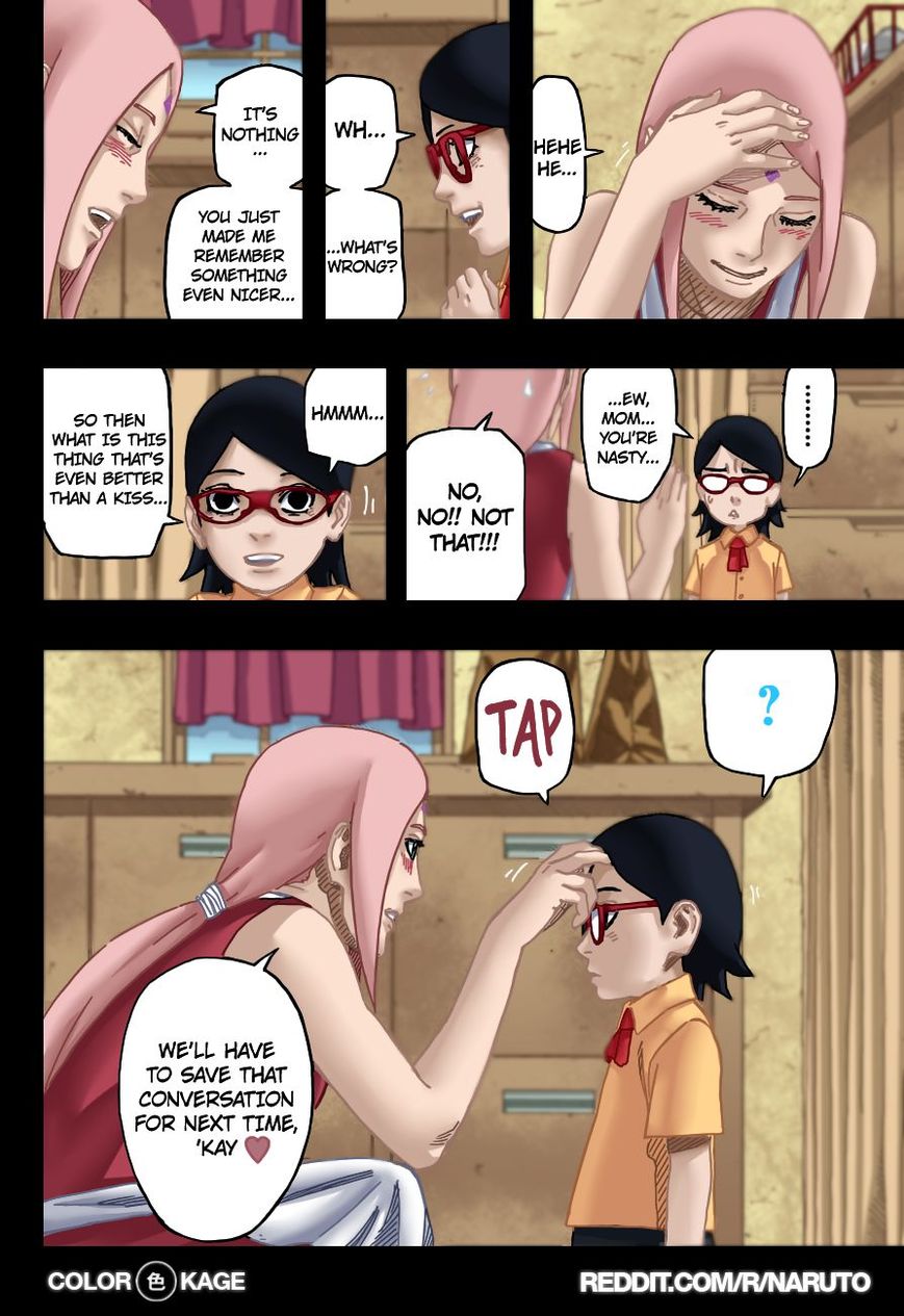 Naruto Gaiden: The Seventh Hokage Chapter 8.1 page 14 - Chapter 8.1 : The Real Thing (Full Color Version)