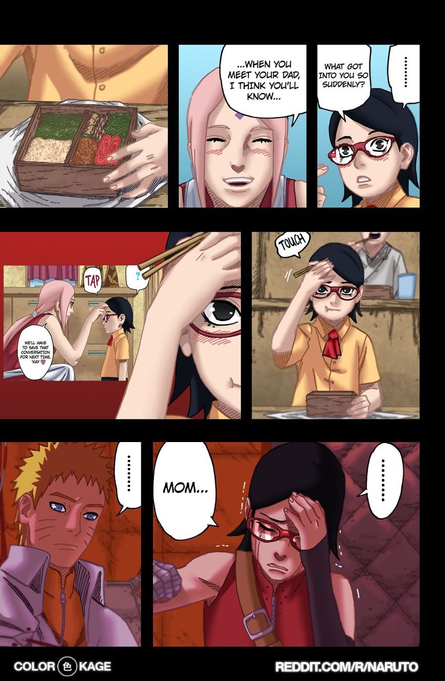 Naruto Gaiden: The Seventh Hokage Chapter 8.1 page 15 - Chapter 8.1 : The Real Thing (Full Color Version)
