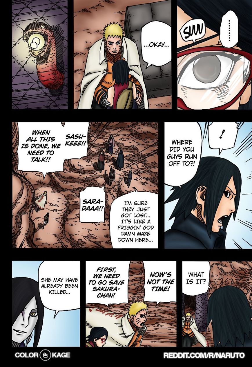 Naruto Gaiden: The Seventh Hokage Chapter 8.1 page 18 - Chapter 8.1 : The Real Thing (Full Color Version)
