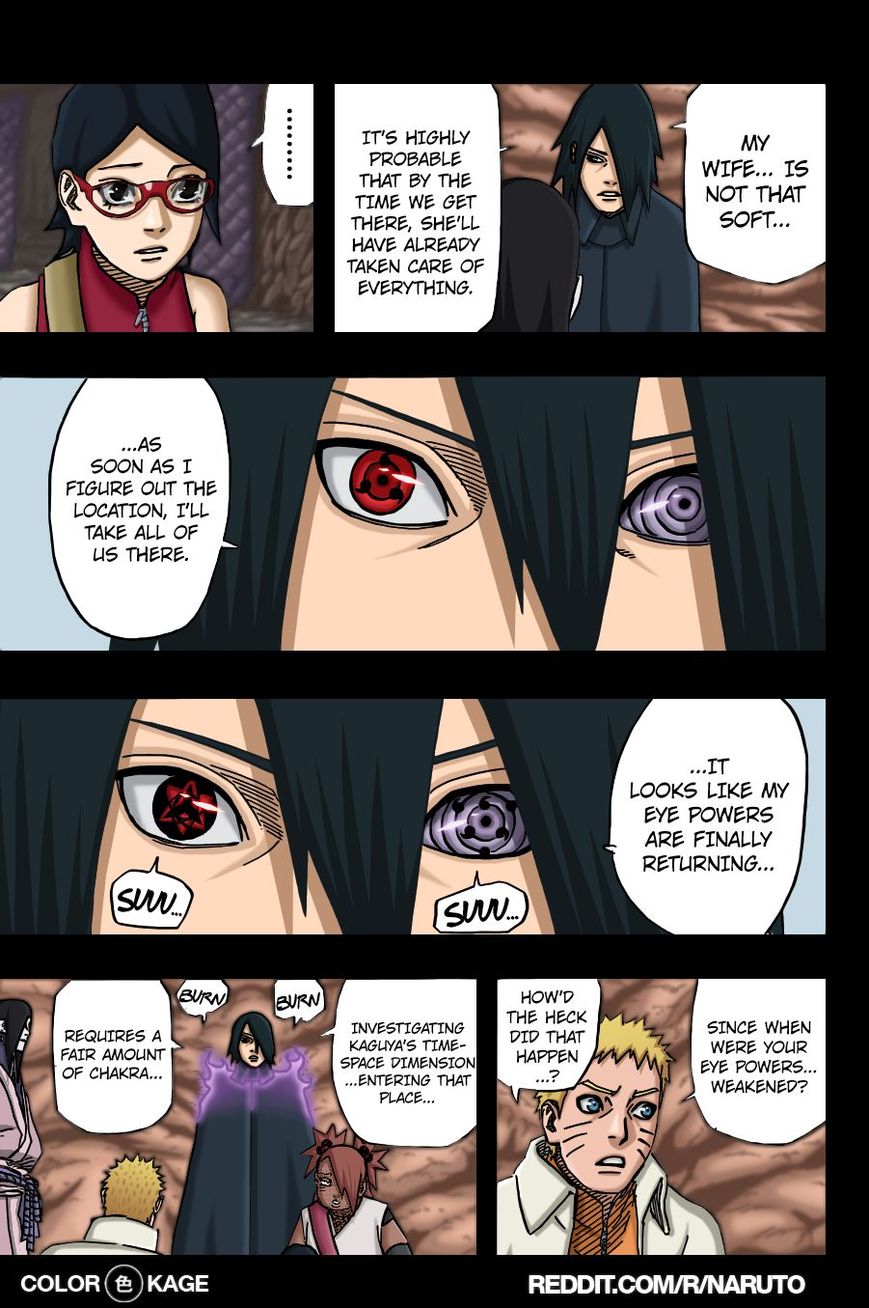 Naruto Gaiden: The Seventh Hokage Chapter 8.1 page 19 - Chapter 8.1 : The Real Thing (Full Color Version)