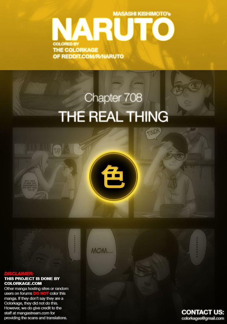 Naruto Gaiden: The Seventh Hokage Chapter 8.1 page 2 - Chapter 8.1 : The Real Thing (Full Color Version)