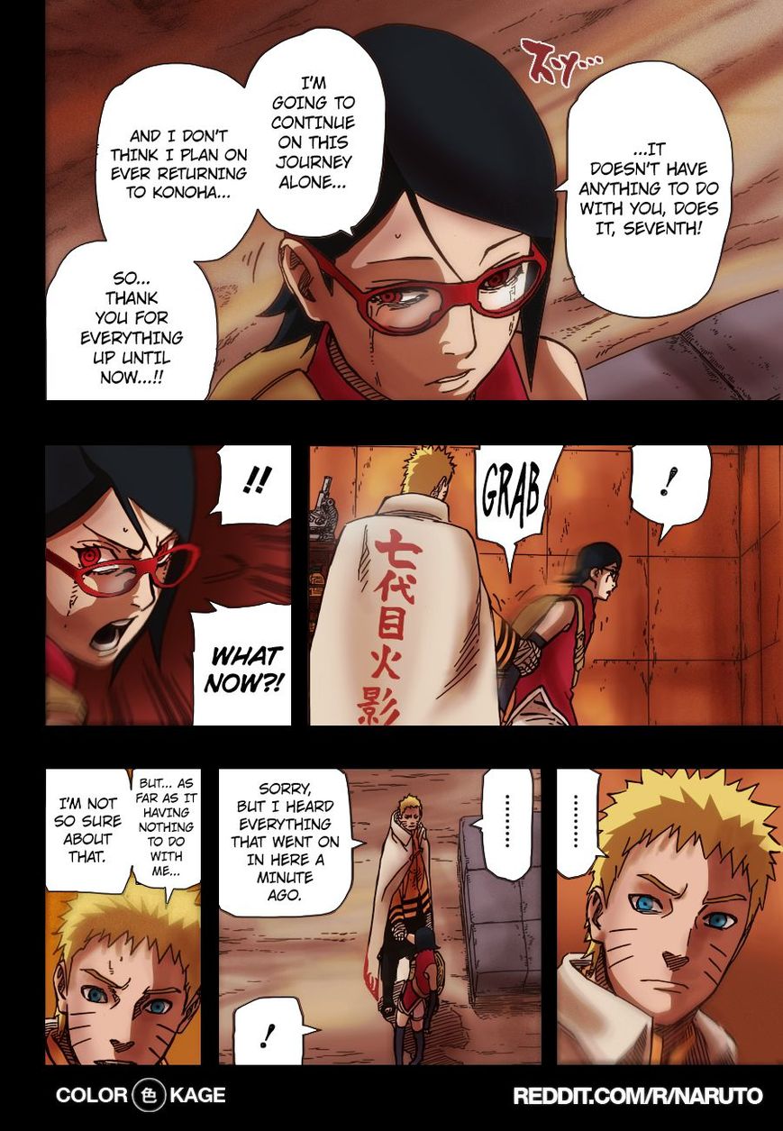 Naruto Gaiden: The Seventh Hokage Chapter 8.1 page 4 - Chapter 8.1 : The Real Thing (Full Color Version)