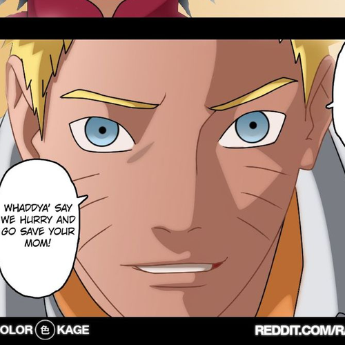 Naruto Gaiden: The Seventh Hokage Chapter 8.1 : The Real Thing (Full Color Version) cover
