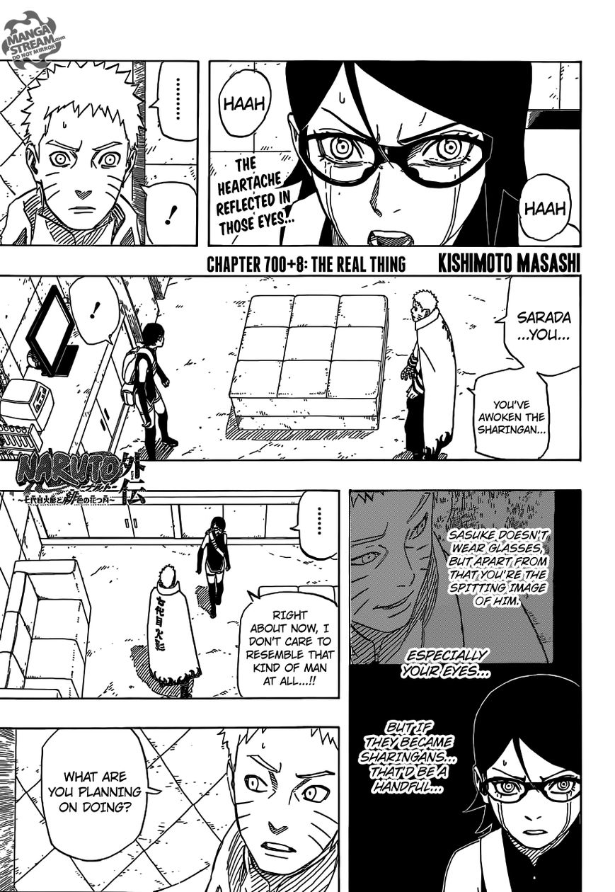 Naruto Gaiden: The Seventh Hokage Chapter 8 page 1 - Chapter 8 : The Real Thing