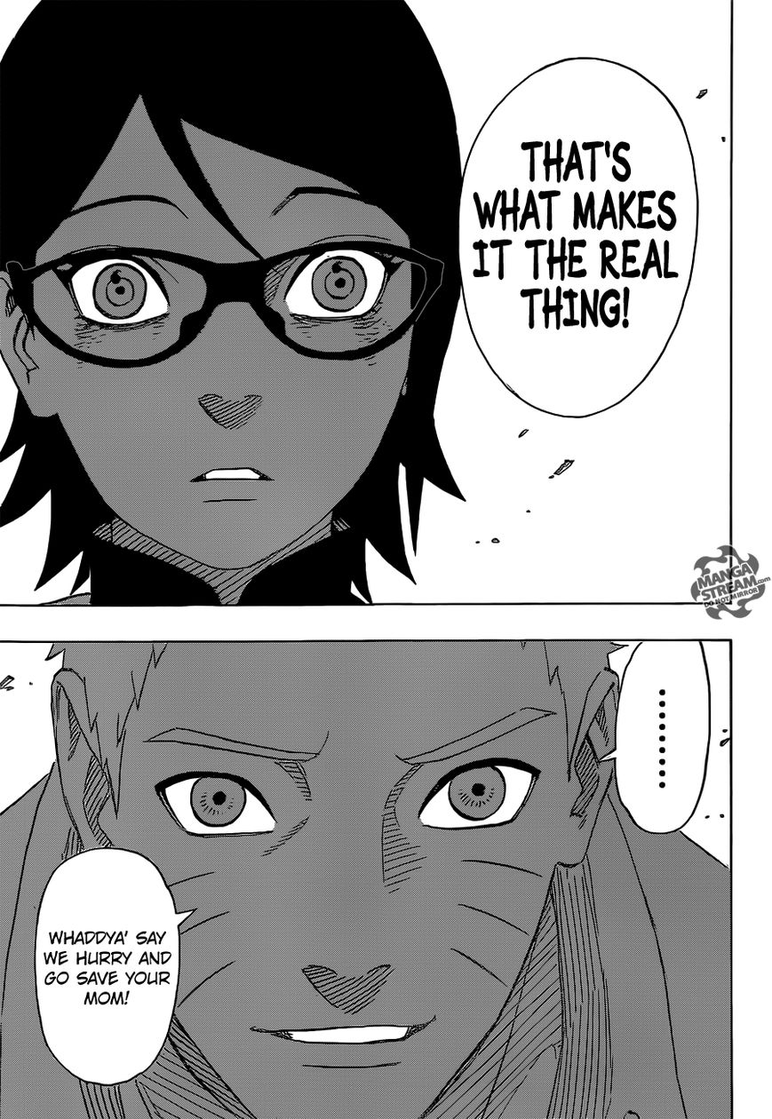 Naruto Gaiden: The Seventh Hokage Chapter 8 page 18 - Chapter 8 : The Real Thing