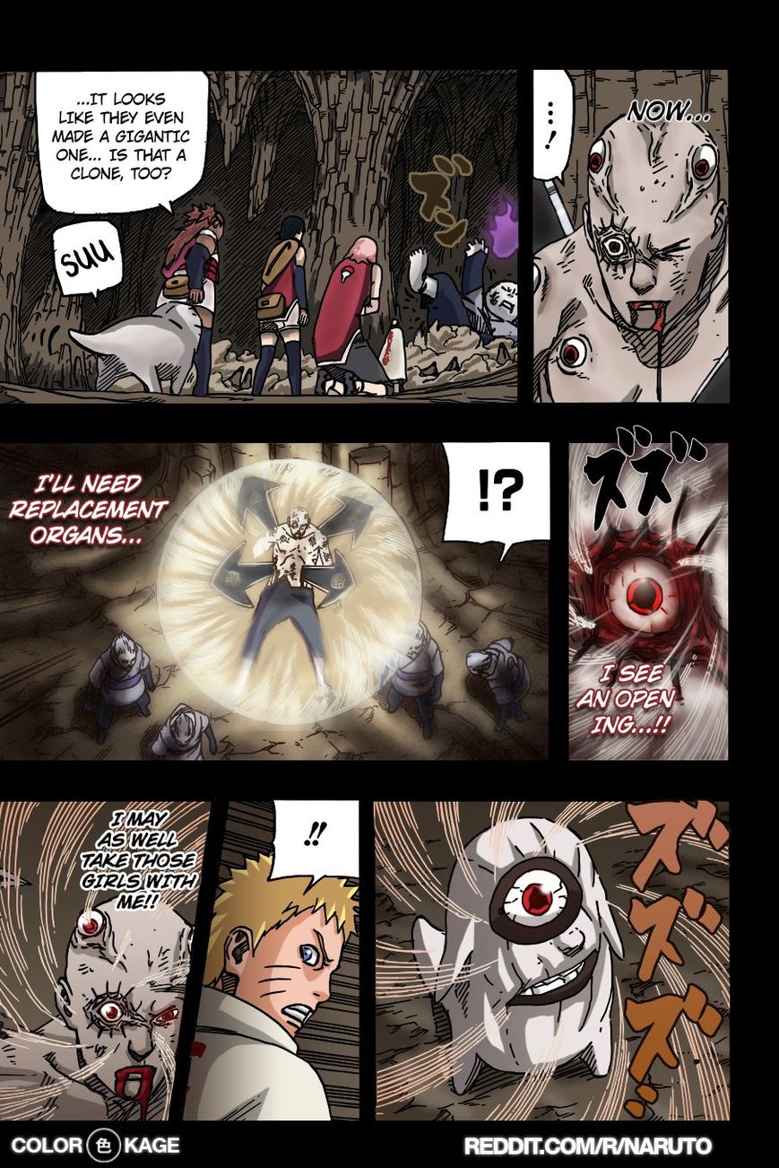 Naruto Gaiden: The Seventh Hokage Chapter 9.1 page 16 - Chapter 9.1 : I Will Protect You (Full Color Version)