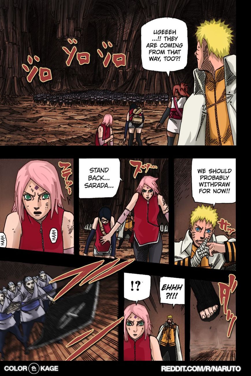 Naruto Gaiden: The Seventh Hokage Chapter 9.1 page 18 - Chapter 9.1 : I Will Protect You (Full Color Version)