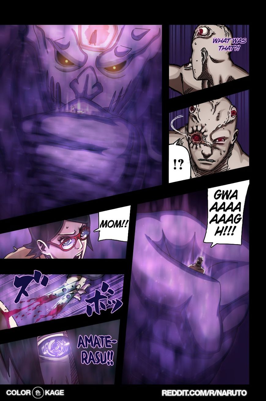Naruto Gaiden: The Seventh Hokage Chapter 9.1 page 8 - Chapter 9.1 : I Will Protect You (Full Color Version)