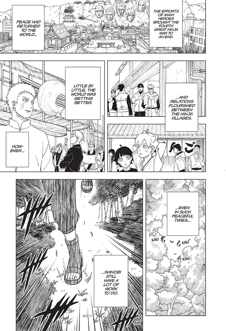Naruto: Konoha's Story - The Steam Ninja Scrolls: The Manga Chapter 1 page 3 - Chapter 1
