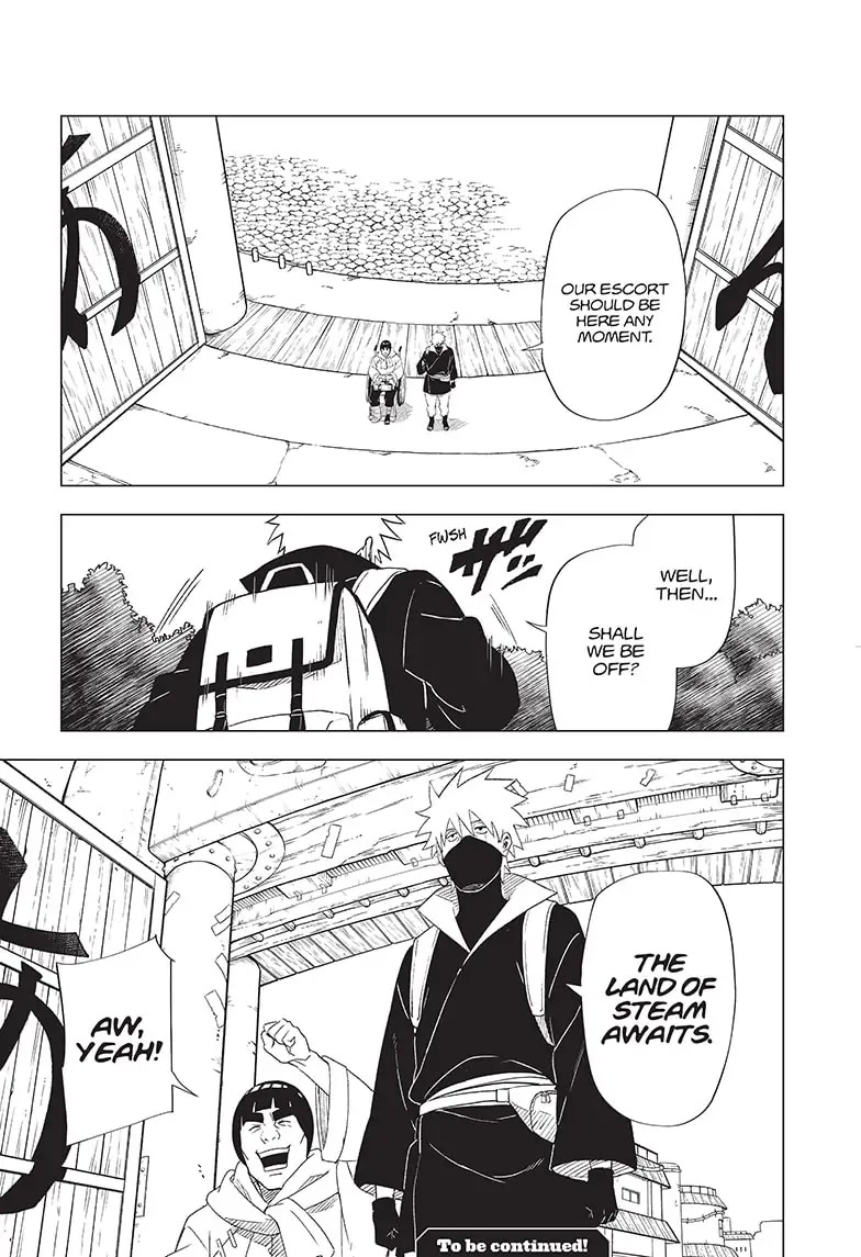 Naruto: Konoha's Story - The Steam Ninja Scrolls: The Manga Chapter 1 page 49 - Chapter 1