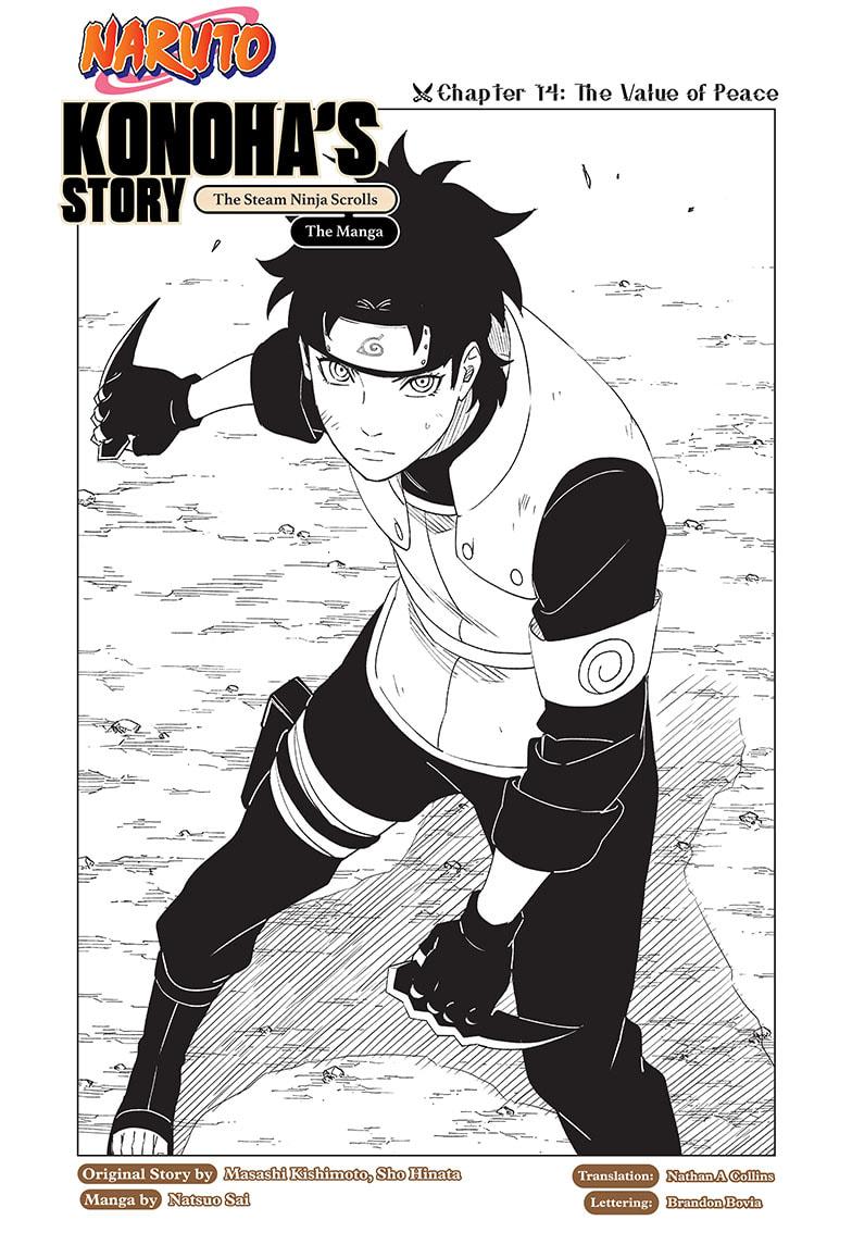 Naruto: Konoha's Story - The Steam Ninja Scrolls: The Manga Chapter 14 page 1 - Chapter 14