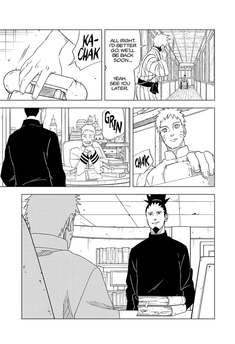 Naruto: Konoha's Story - The Steam Ninja Scrolls: The Manga Chapter 15 page 13 - Chapter 15 [END]