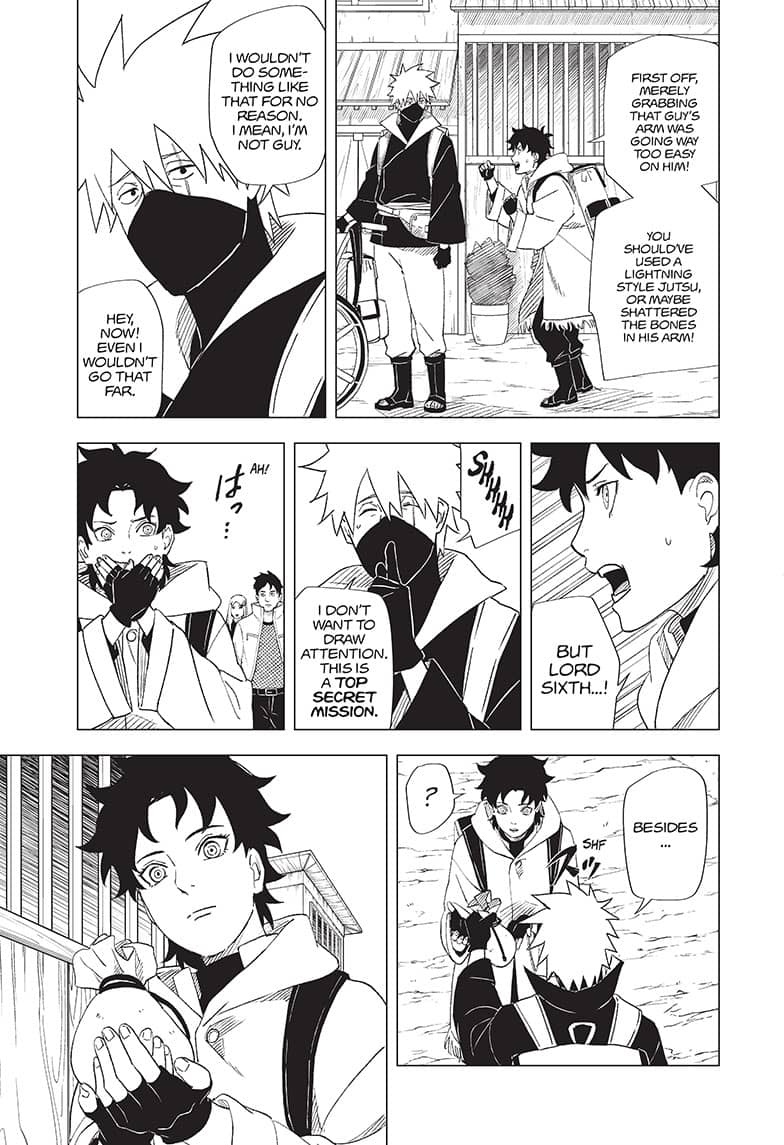 Naruto: Konoha's Story - The Steam Ninja Scrolls: The Manga Chapter 3 page 13 - Chapter 3