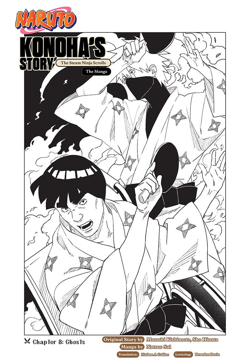 Naruto: Konoha's Story - The Steam Ninja Scrolls: The Manga Chapter 8 page 1 - Chapter 8