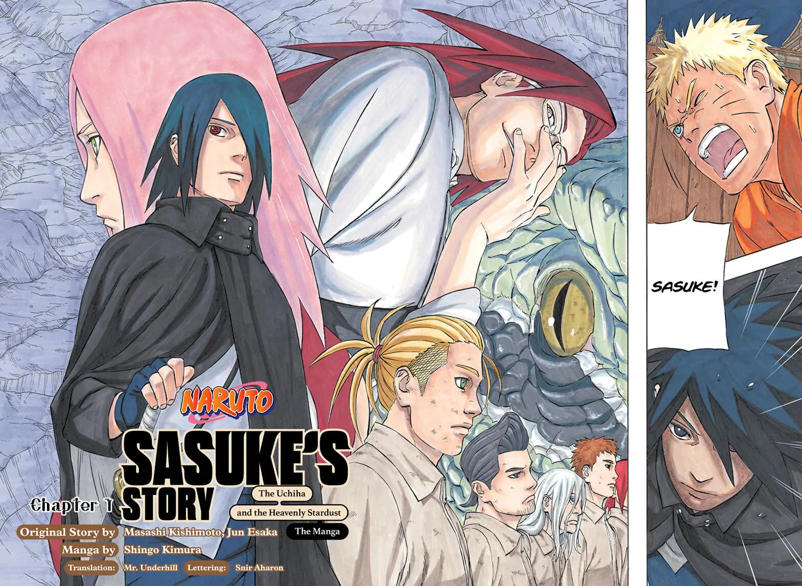 Naruto: Sasuke's Story—The Uchiha and the Heavenly Stardust: The Manga Chapter 1 page 2 - Chapter 1