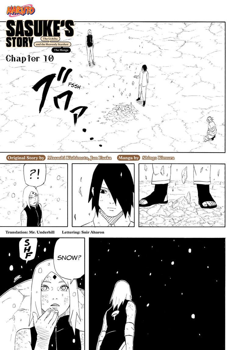 Naruto: Sasuke's Story—The Uchiha and the Heavenly Stardust: The Manga Chapter 10 page 1 - Chapter 10 [END]